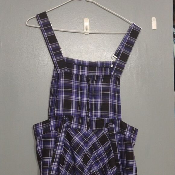 Royal Bones by Tripp size large Dress Purple Black skirtall - Picture 4 of 10